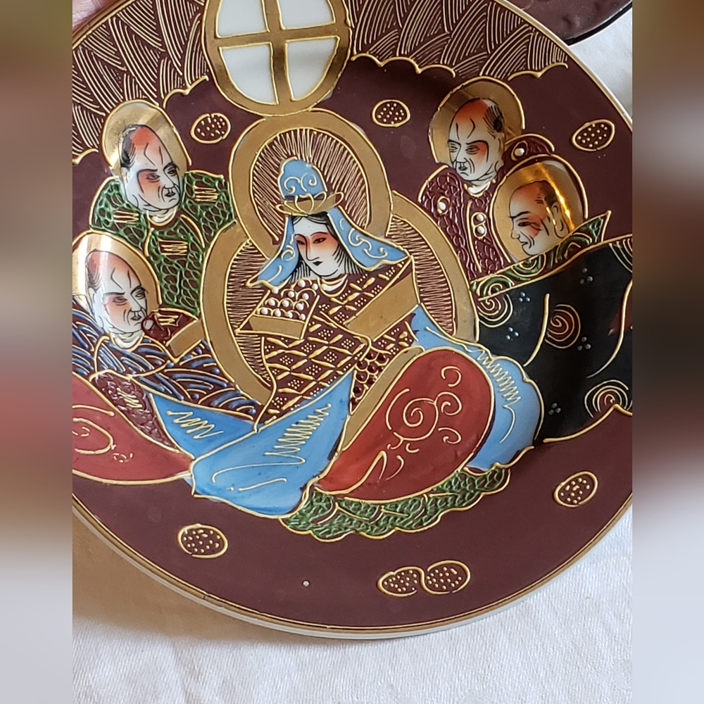 Antique Satsuma Plate